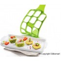 Happy snack square verde - Silikomart