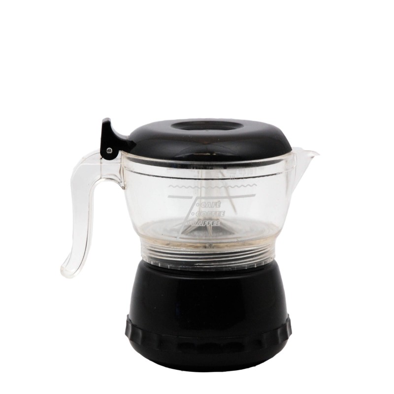 Caraffa Per Caff&egrave; Da Microonde Fackelmann - Vetro, 1L, Con Coperchio E Manico