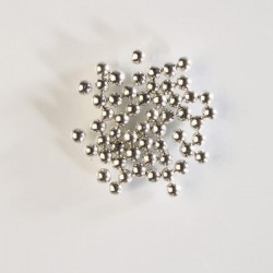 Confettini a sfera argento ø mm 4 - 50 g