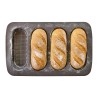 Teglia perforata mini baguette