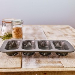 Teglia perforata mini baguette