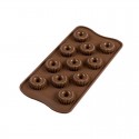 Stampo cioccolato 11 Crown EasyChoc Silikomart