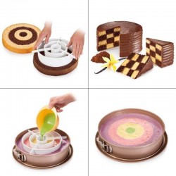 Accessorio per torta a scacchiera