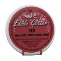 Glitter edibili rossi red rainbow dust - g 5