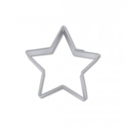 Stella 5 punte tagliapasta ø cm 4 - inox