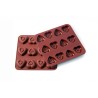 Stampo cioccolato Hearts Silikomart