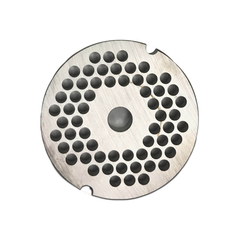 Disco Tritacarne In Acciaio Inox 8mm - Ricambio Per Tritacarne Grossag HFW5