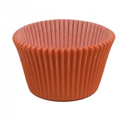 Pirottini muffin e cupcake mm 55 h 42 arancio circa 75 pezzi