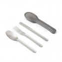 Cutlery set & case black+blum
