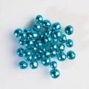 Perle croccanti blu brillante mm 6 - 40 g