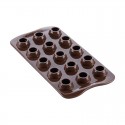 Stampo cioccolato 15 Choco Spiral EasyChoc Silikomart