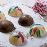 Stampo in PC per cioccolato mezza sfera mm 50