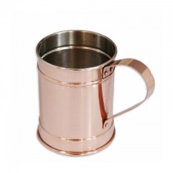 Tazza Kriegel in rame stagnato con manico