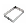 Anello per torte cm 20x30 h 5 - inox