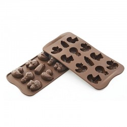 Stampo cioccolato 12 Baby EasyChoc Silikomart