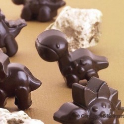 Stampo cioccolato 12 Dino EasyChoc Silikomart