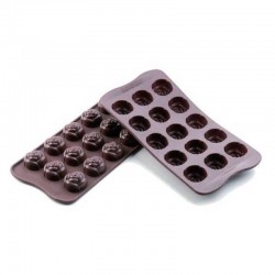 Stampo cioccolato 15 Rose EasyChoc Silikomart