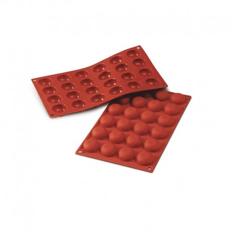 Pomponette in silicone ø mm 34 h 16 - 24 cavità