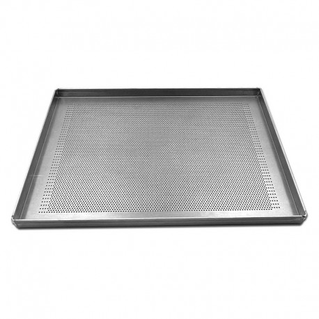 Teglia pizza microforata alluminio