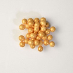 Perle croccanti oro ø mm 6 - 40 g