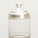 Barattolino in vetro coperchio alluminio - ø 65 mm
