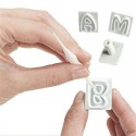 Lettere alfabeto tagliapasta in plastica