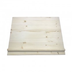 Tavola senza sponde in abete lamellare cm 50 x 40