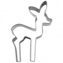 Bambi cm 8 formina tagliabiscotti inox