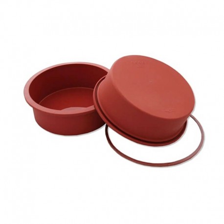 Tortiera in silicone ø cm 18 c/ anello