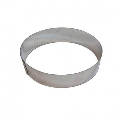 Anello per torte e mousse inox ø cm 30 - h cm 9