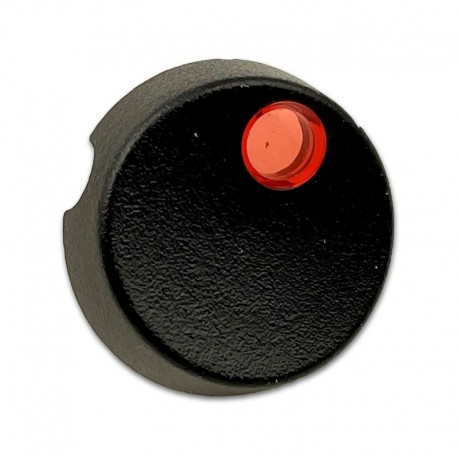 Pulsante nero con segnale rosso Malongo