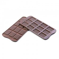 Stampo cioccolato 12 Tablette EasyChoc Silikomart