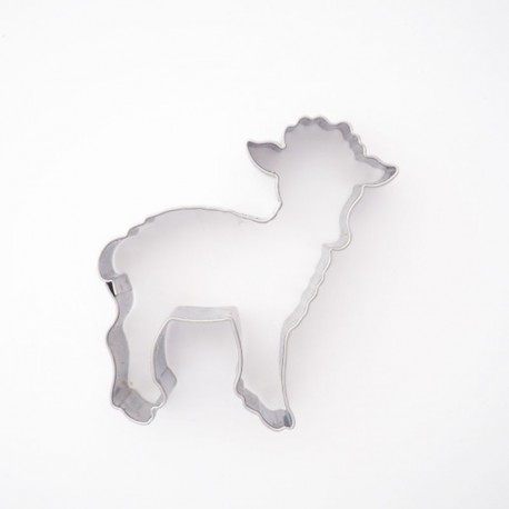 Agnello mm 65 tagliabiscotti in acciaio inox