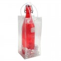 Icebag Basic - Borsa termica per vino-trasparente