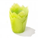 Tulip verde monouso per muffin ø base cm 5 - 20 pz