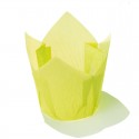Tulip verde monouso per muffin ø base cm 5 - 20 pz
