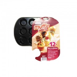 Stampo antiaderente 12 mini muffin Creativ