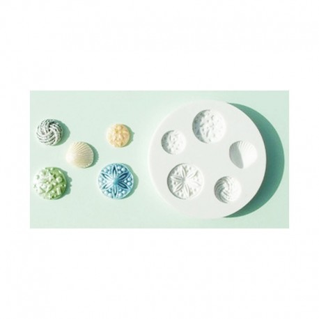 Dekoflex motivi misti - silicone moulds random