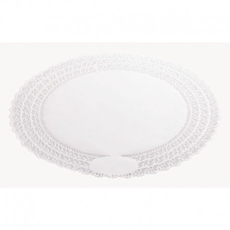 Pizzo bianco sotto torta ø cm 40 - 5 pz