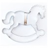 Cavallo a dondolo mm 165 tagliabiscotti - inox