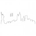 Patchwork cutters New York Skyline mm 125 x 65
