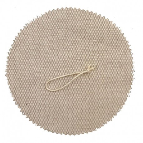 Coprivasetto misto lino ø cm 15 c/elastico - 10 pz