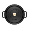 Cocotte in ghisa smaltata nero ø cm 28 - staub
