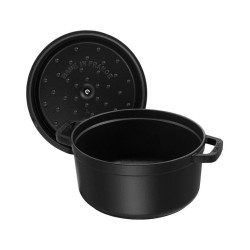Cocotte in ghisa smaltata nero ø cm 28 - staub