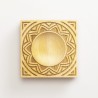 Timbro in legno per ravioli decoro mandala