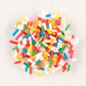 Codette di zucchero multicolor - 120 g