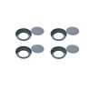 Crostatina ø 10 cm fondo sollevabile - set 4 pz