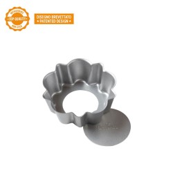 Crostatina design line ø 8 cm fondo sollevabile