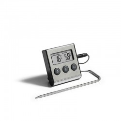 Termometro digitale BBQ con timer e cavo inox -26°C +250°C