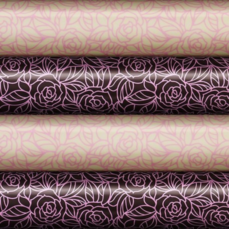 Decalcomania transfer film - Fantasia di Rose